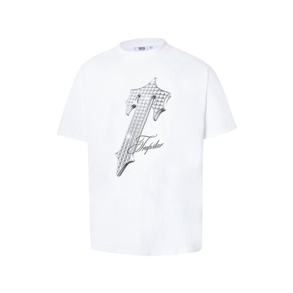 Trapstar White Short Sleeve With T Graphic - Picture 1 of 6